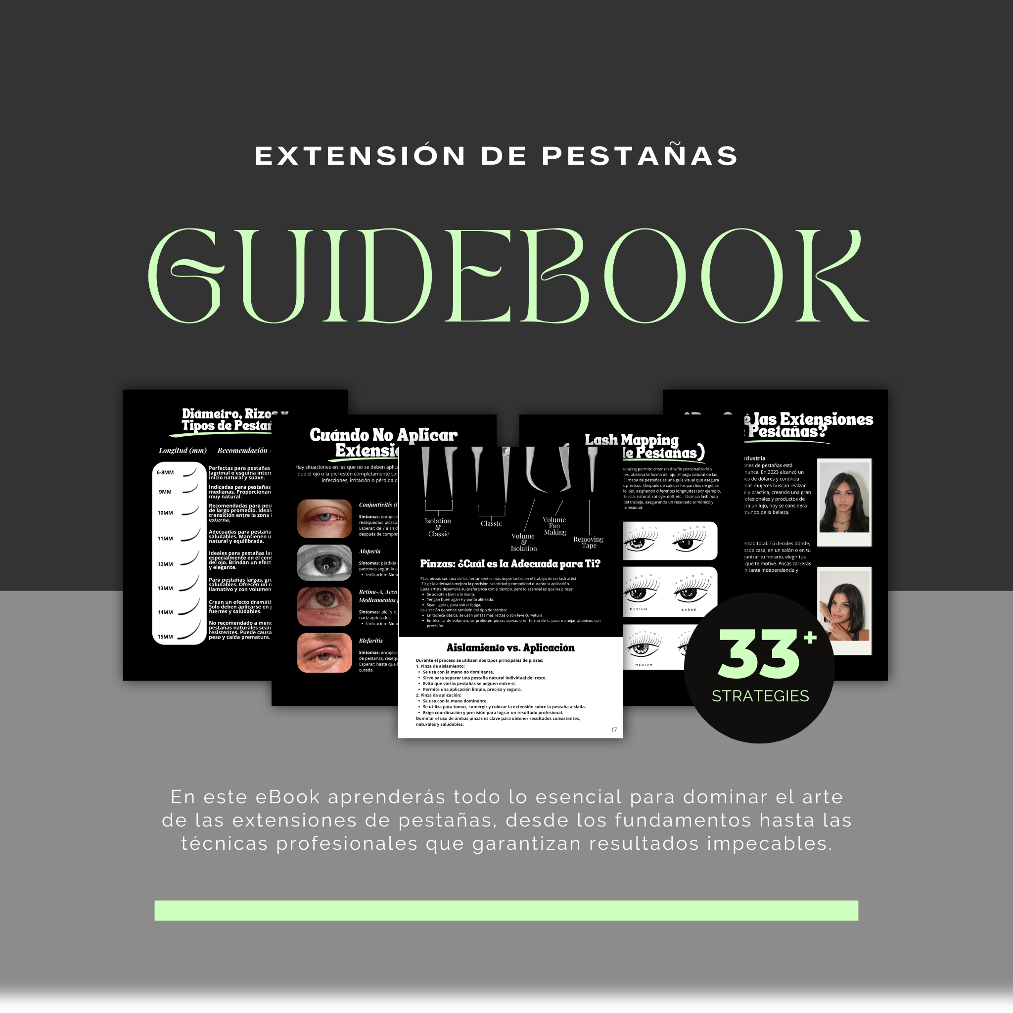 Extensiones de Pestañas Starter Guide E-Book (ESP)